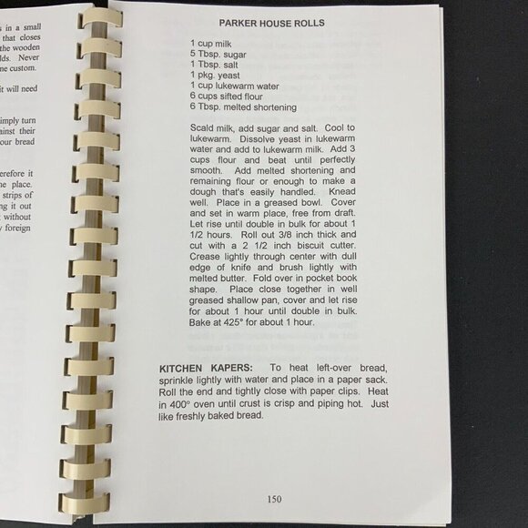 Recipes From Sweet Yesterday Cookbook Signed By Thelma Allen 1994 Spiral Bound - Picture 15 of 16